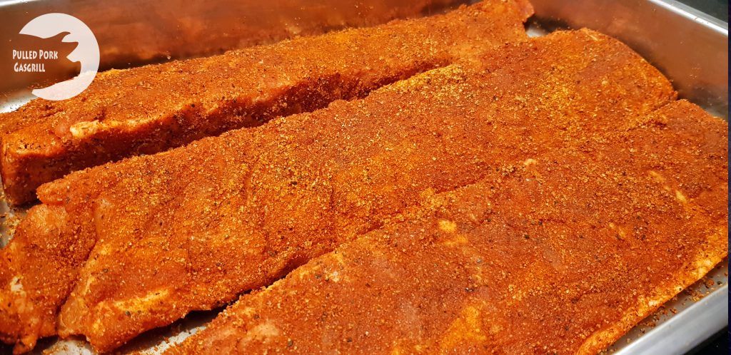 Baby Back Ribs mit BBQ Rub Marinade